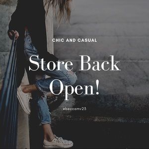 BACK OPEN! ❤️